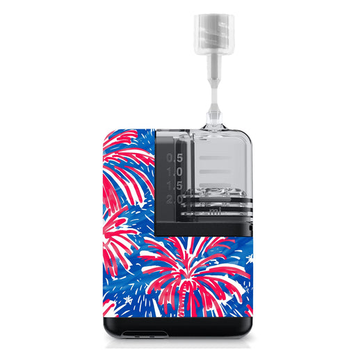 Watercolor Fireworks for Tandem Mobi-Pump Peelz