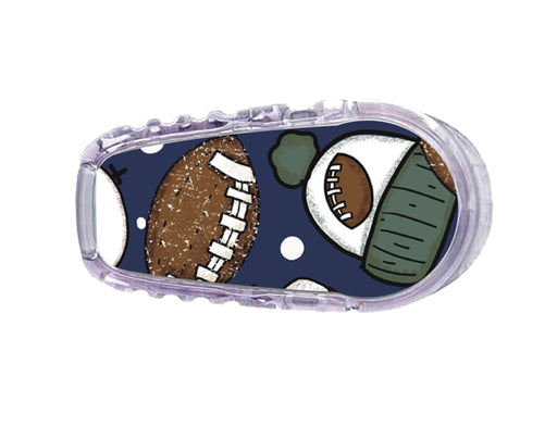 Winter Football Dexcom G6 Transmitter Sticker-Pump Peelz