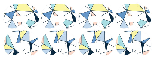 Winter Geometric Patch Medtronic CGM Tape-Pump Peelz