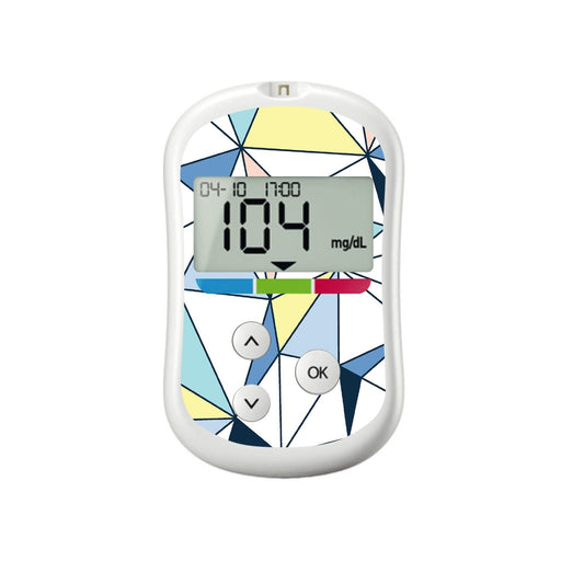 Winter Geometric for OneTouch Verio Flex Glucometer-Pump Peelz