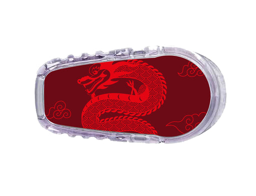 Year of the Dragon Dexcom G6 Transmitter Sticker-Pump Peelz