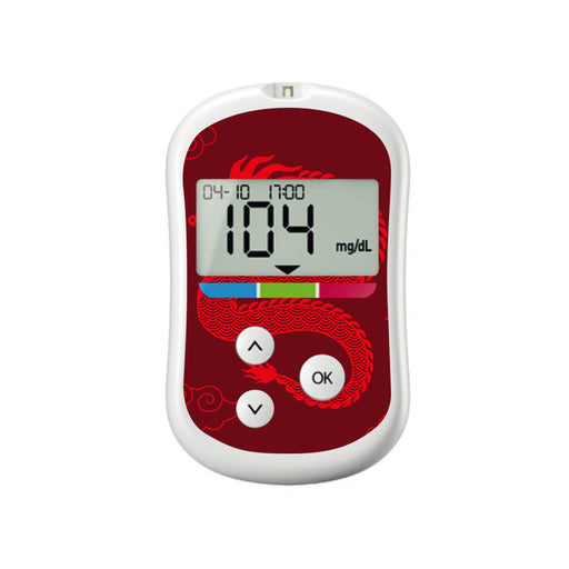 Year of the Dragon for OneTouch Verio Flex Glucometer-Pump Peelz