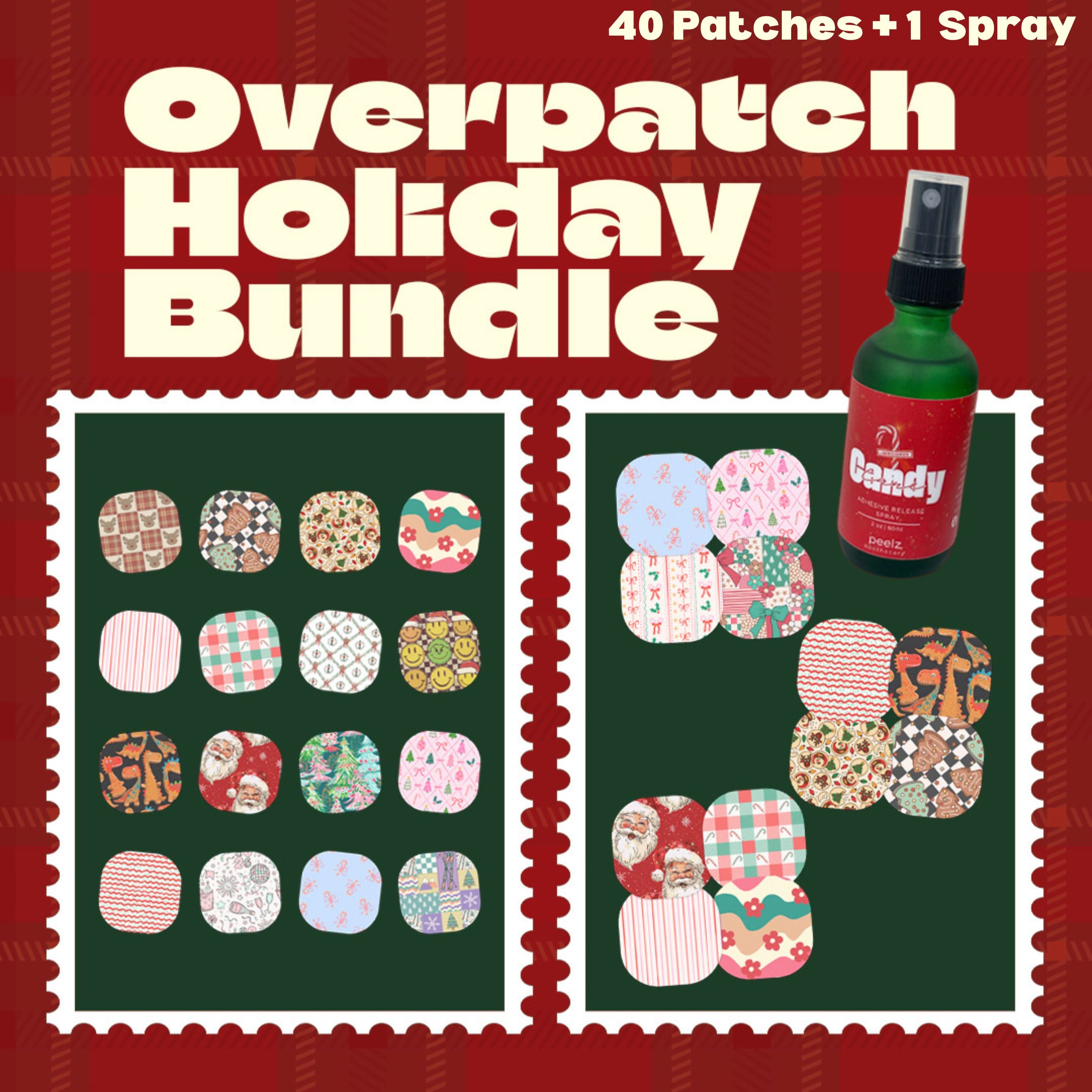 Overpatch Holiday Essentials (40 Patches + 1 Spray)