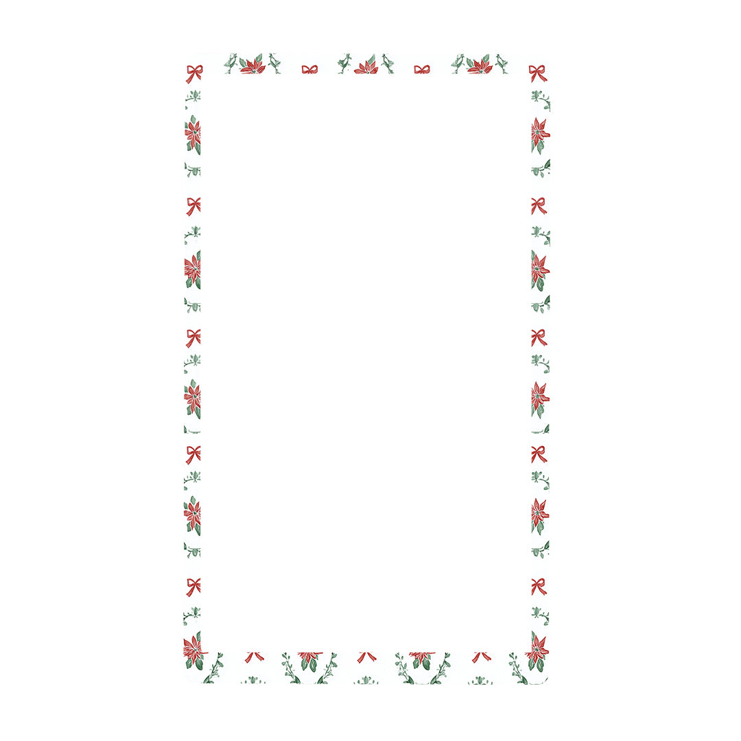 Poinsettia Parade Sticker for the Beta Bionics iLet – Pump Peelz