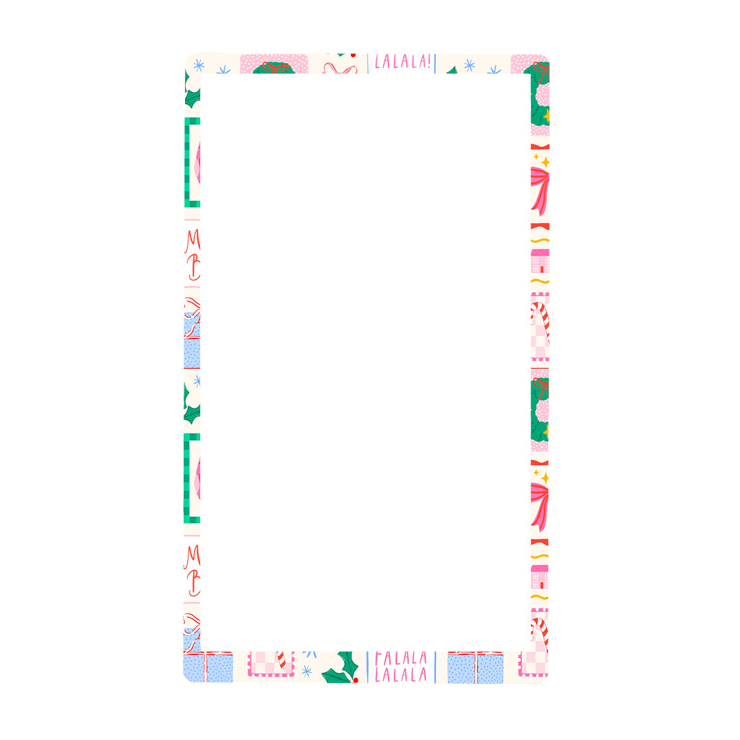 Holiday Greetings Sticker for the Beta Bionics iLet – Pump Peelz