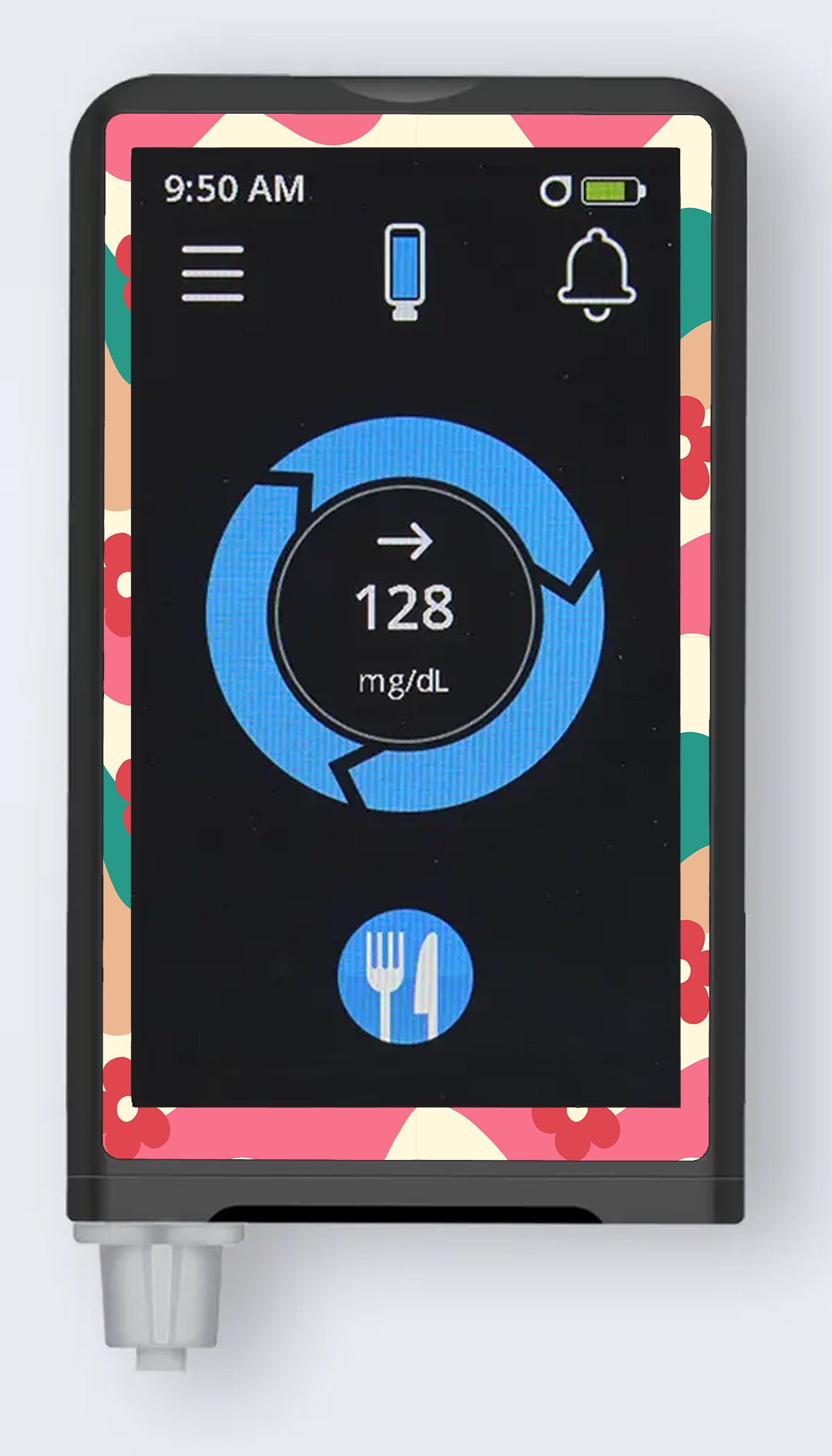 Retro Noel Sticker for the Beta Bionics iLet – Pump Peelz