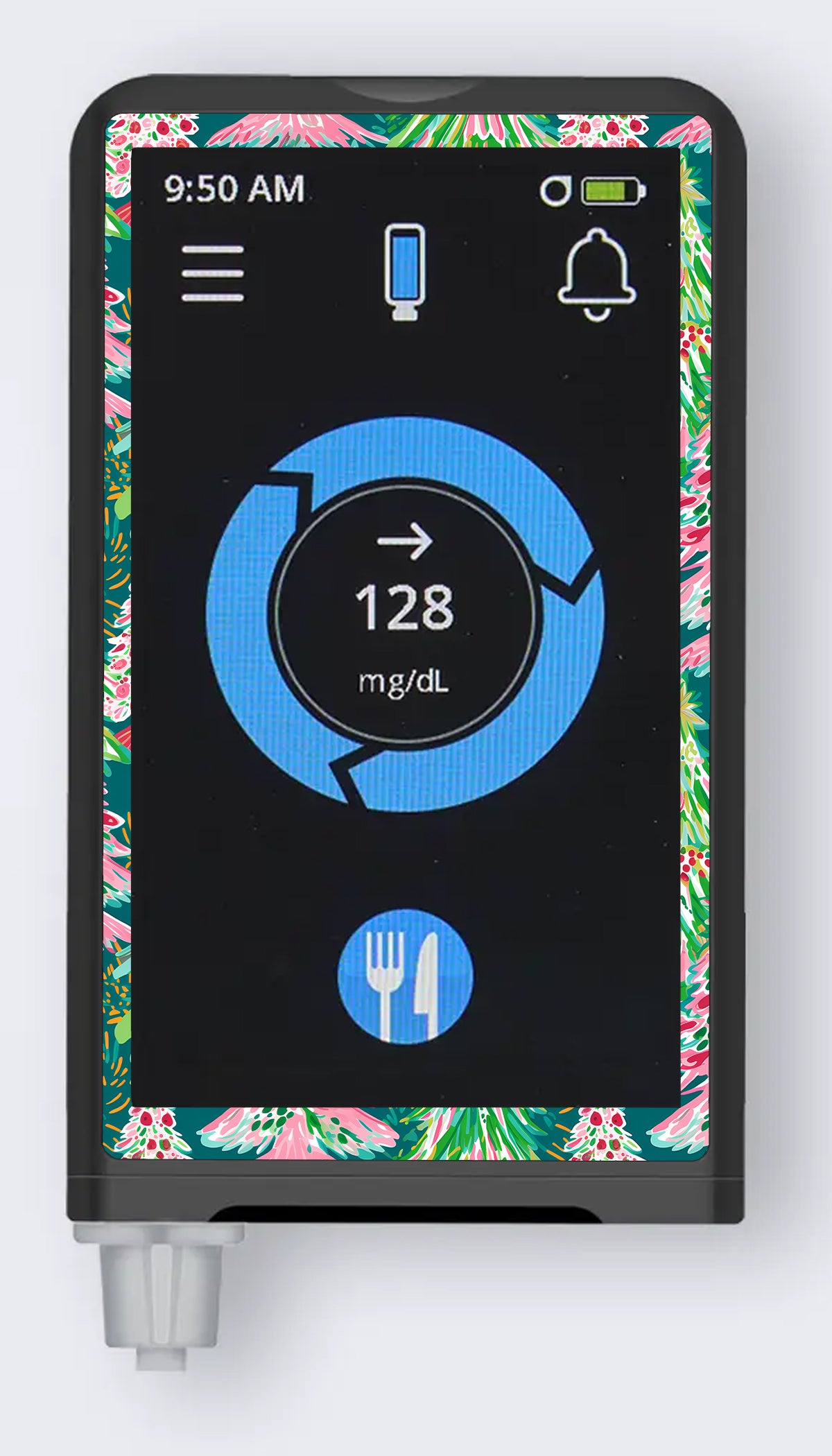 Festive Forest Sticker for the Beta Bionics iLet – Pump Peelz