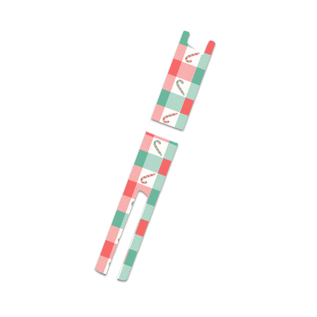 Peppermint Plaid InPen - Smart Insulin Pen Sticker - Pump Peelz