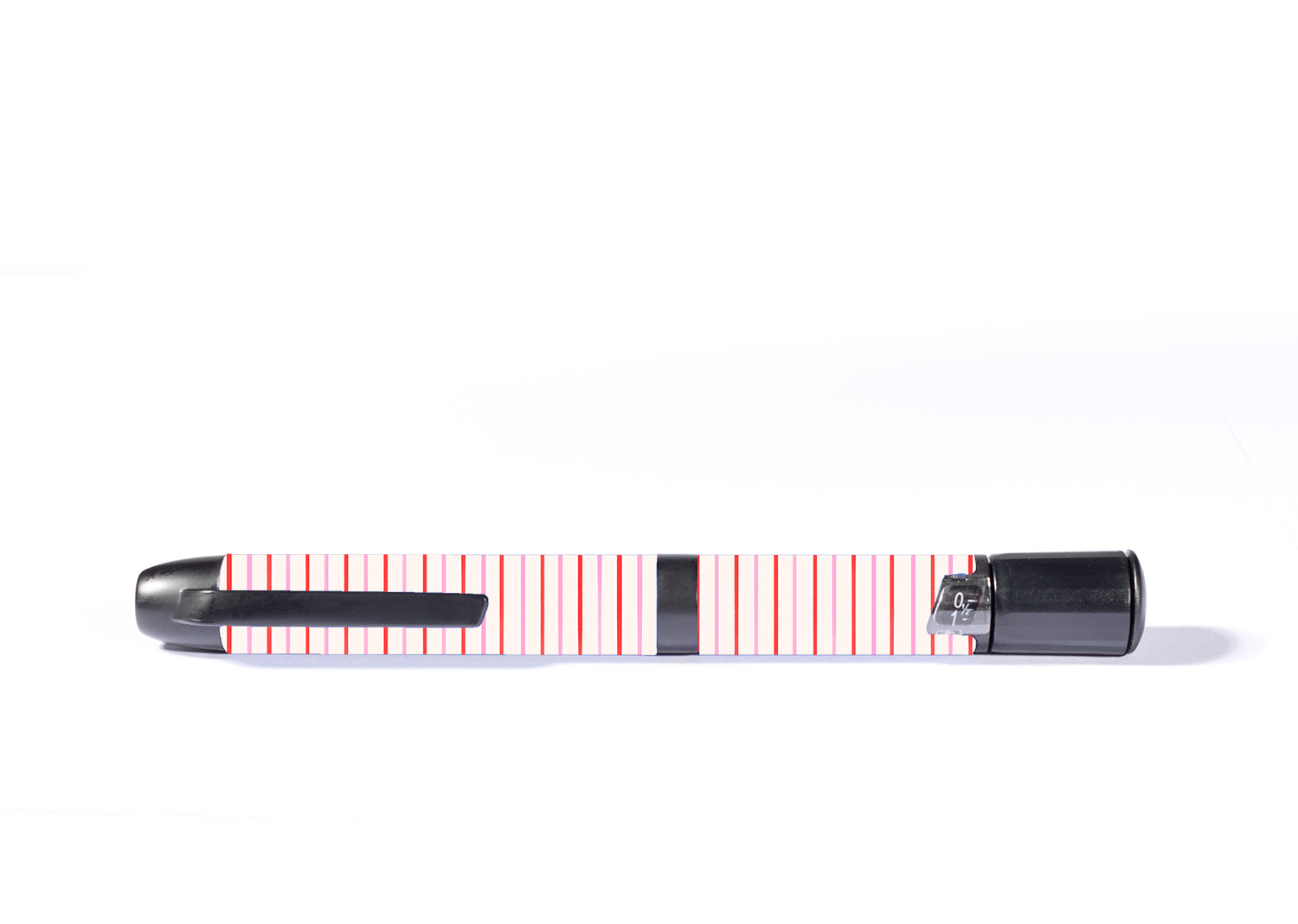 Peppermint Stripes InPen - Smart Insulin Pen Sticker - Pump Peelz