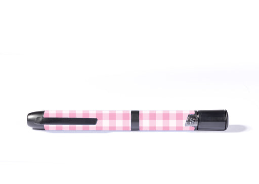Pink Plaid InPen - Smart Insulin Pen - Pump Peelz