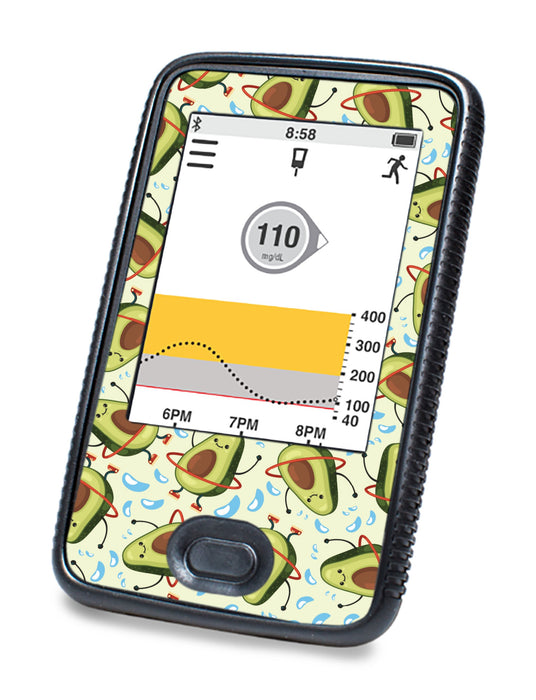 Avocados For Dexcom G6© Touchscreen Receiver Peelz Continuous Glucose Monitor