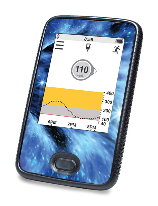 Deep Space For Dexcom G6© Touchscreen Receiver Peelz Continuous Glucose Monitor