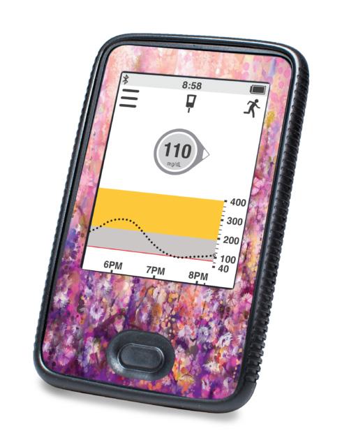 Wisteria For Dexcom G6© Touchscreen Receiver Peelz Continuous Glucose Monitor