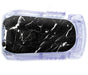 Black Marble for Dexcom Transmitter - Pump Peelz Insulin Pump Skins
