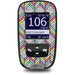 Abstract Chevron Sticker For The Accu-Chek Guide Glucometer Peelz Accu-Check Meter