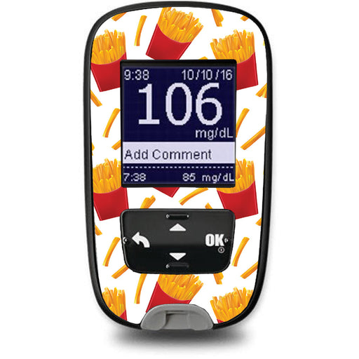 French Fries For The Accu-Chek Guide Glucometer Peelz Accu-Check Meter
