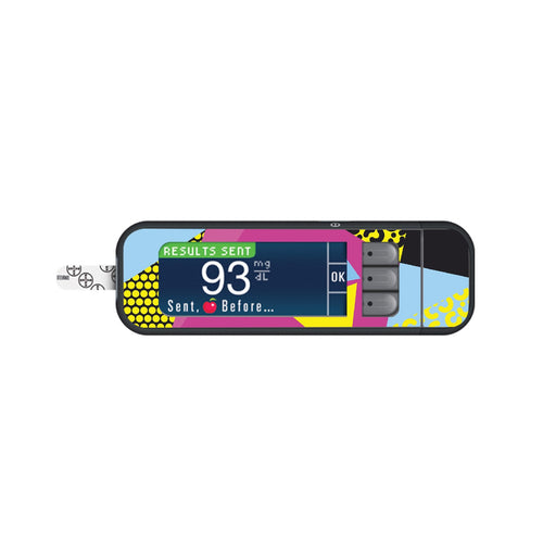 90S Neon For Bayer Contour Next Glucometer Peelz Meters