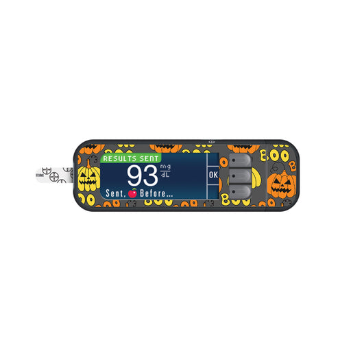 Spooked Skin for Bayer Contour Next Glucometer - Pump Peelz