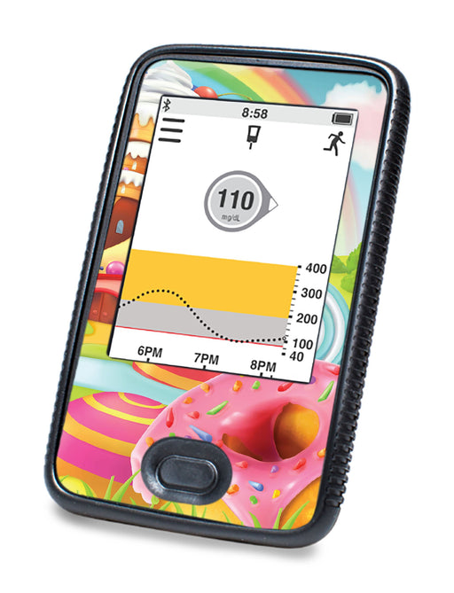 Candy Castle For Dexcom G6© Touchscreen Receiver Peelz Continuous Glucose Monitor