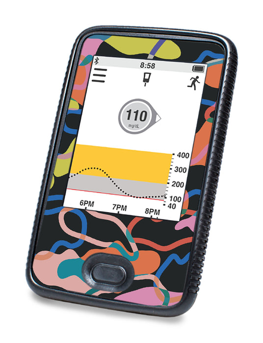 Pop Camo For Dexcom G6© Touchscreen Receiver Peelz Continuous Glucose Monitor