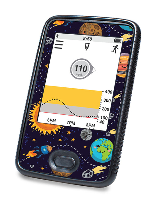 Planetary For Dexcom G6© Touchscreen Receiver Peelz Continuous Glucose Monitor