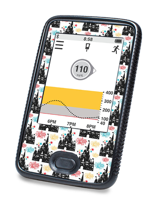 Magical Castle For Dexcom G6© Touchscreen Receiver Peelz Continuous Glucose Monitor