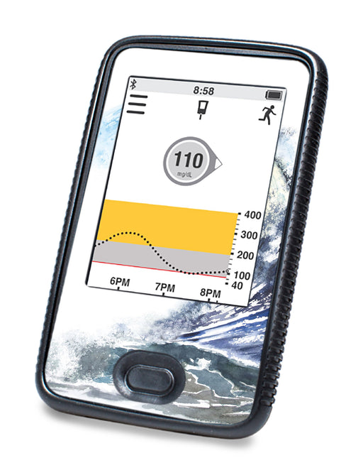Wipeout For Dexcom G6© Touchscreen Receiver Peelz Continuous Glucose Monitor