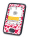 Smiley Hearts For Dexcom G6© Touchscreen Receiver Peelz Continuous Glucose Monitor