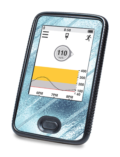 Ice Glass For Dexcom G6© Touchscreen Receiver Peelz Continuous Glucose Monitor