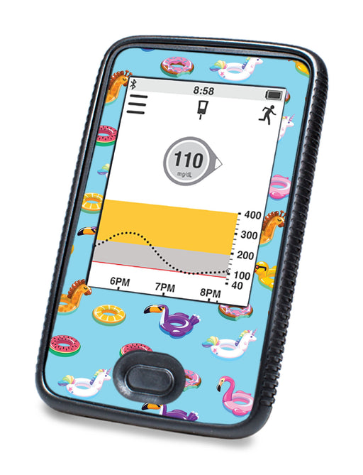 Floaties For Dexcom G6© Touchscreen Receiver Peelz Continuous Glucose Monitor