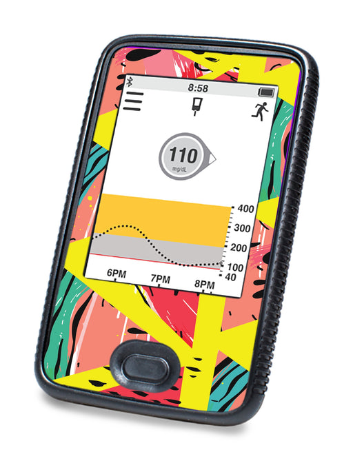 Watermelon Summer For Dexcom G6© Touchscreen Receiver Peelz Continuous Glucose Monitor