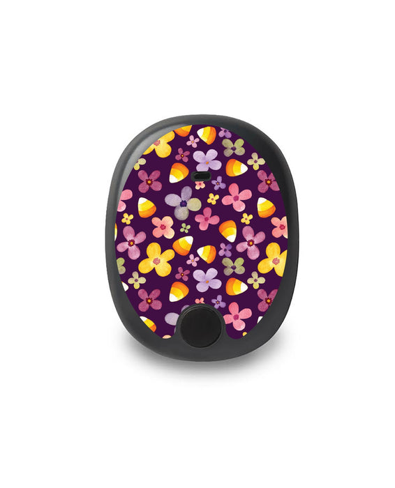 Purple Floral For The Eversense Smart Transmitter Peelz