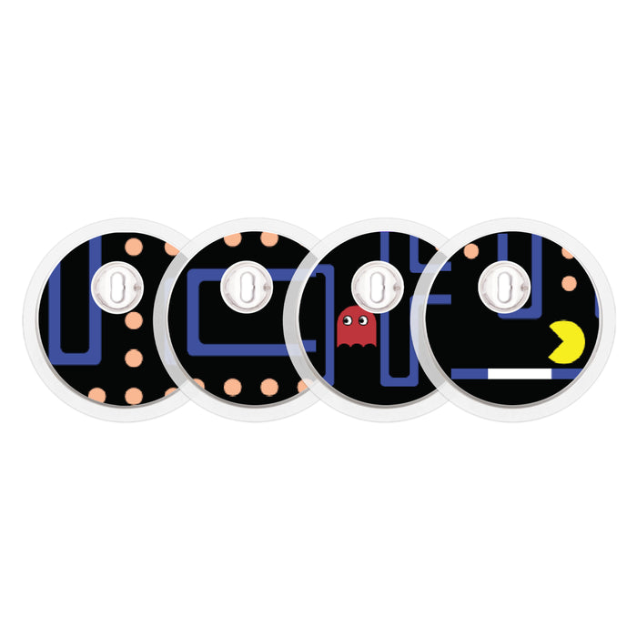 Pac-Man Sticker Designed for the FreeStyle Libre 3 Sensor