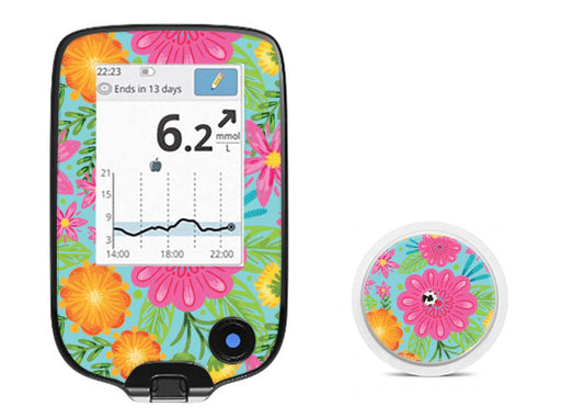 May Flowers For Freestyle Libre Receiver + Sensor Libre