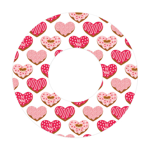I Heart Donuts for Patch+ Freestyle Libre and Universal Infusion Set Tape - Pump Peelz