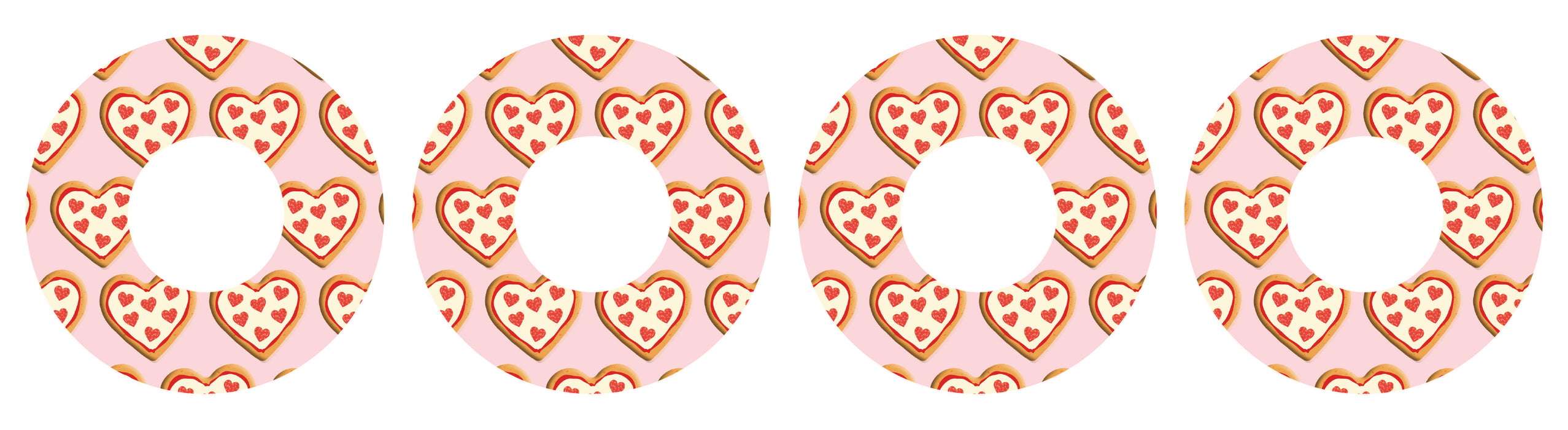 I Heart Pizza Hypoallergenic Patch Pro