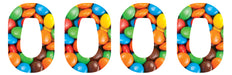 M&m Inspired For Patch+ Dexcom G6 Tape 4-Pack
