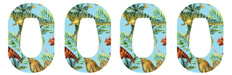 Jungle Dinosaurs For Patch+ Dexcom G6 Tape 4-Pack