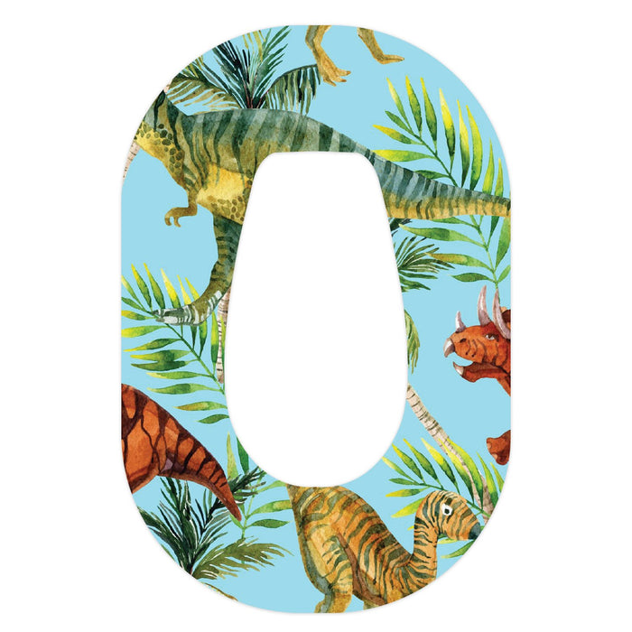 Jungle Dinosaurs For Patch+ Dexcom G6 Tape 1-Pack