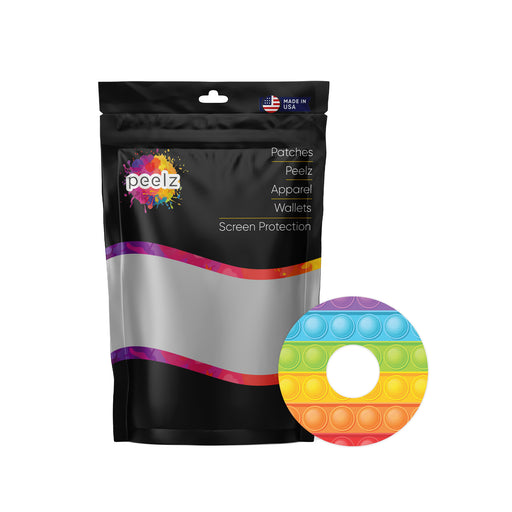 Poppers Patch+ Tape Designed for the FreeStyle Libre 3 - Pump Peelz