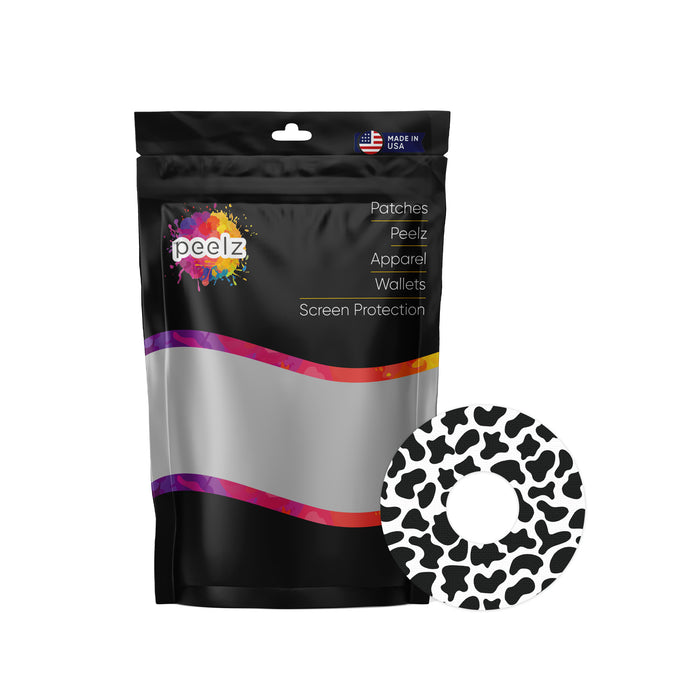 Cow Print Patch Pro Tape Designed for the FreeStyle Libre 3 - Pump Peelz