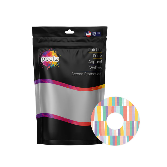 All Sortsa Stripes Patch Pro Tape Designed for the FreeStyle Libre 3 - Pump Peelz