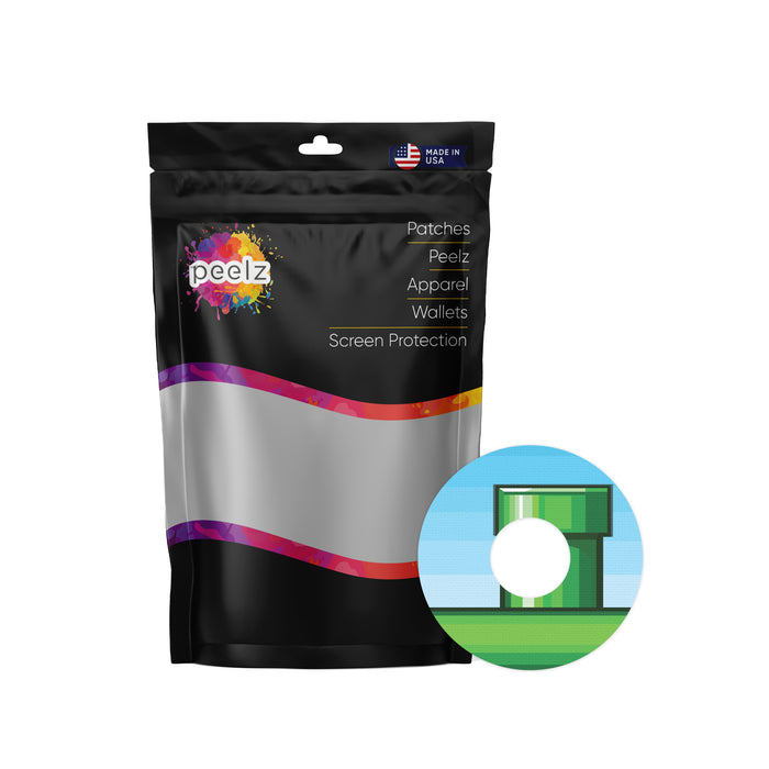 80s Gamer Patch Pro Tape Designed for the FreeStyle Libre 3 - Pump Peelz