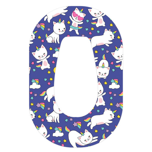 Unicorn Cats For Patch+ Dexcom G6 Tape 1-Pack