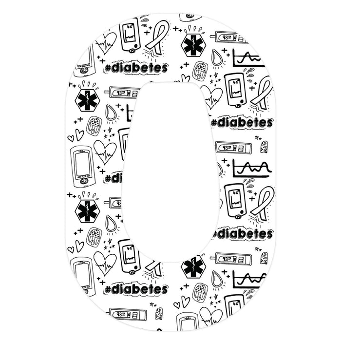 2019 Diabetes Awareness Design For Patch+ Dexcom G6 Tape