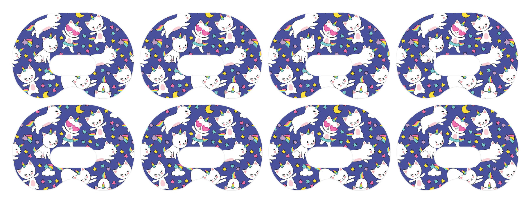 Unicorn Cats Patch+ Medtronic Cgm Tape 4-Pack