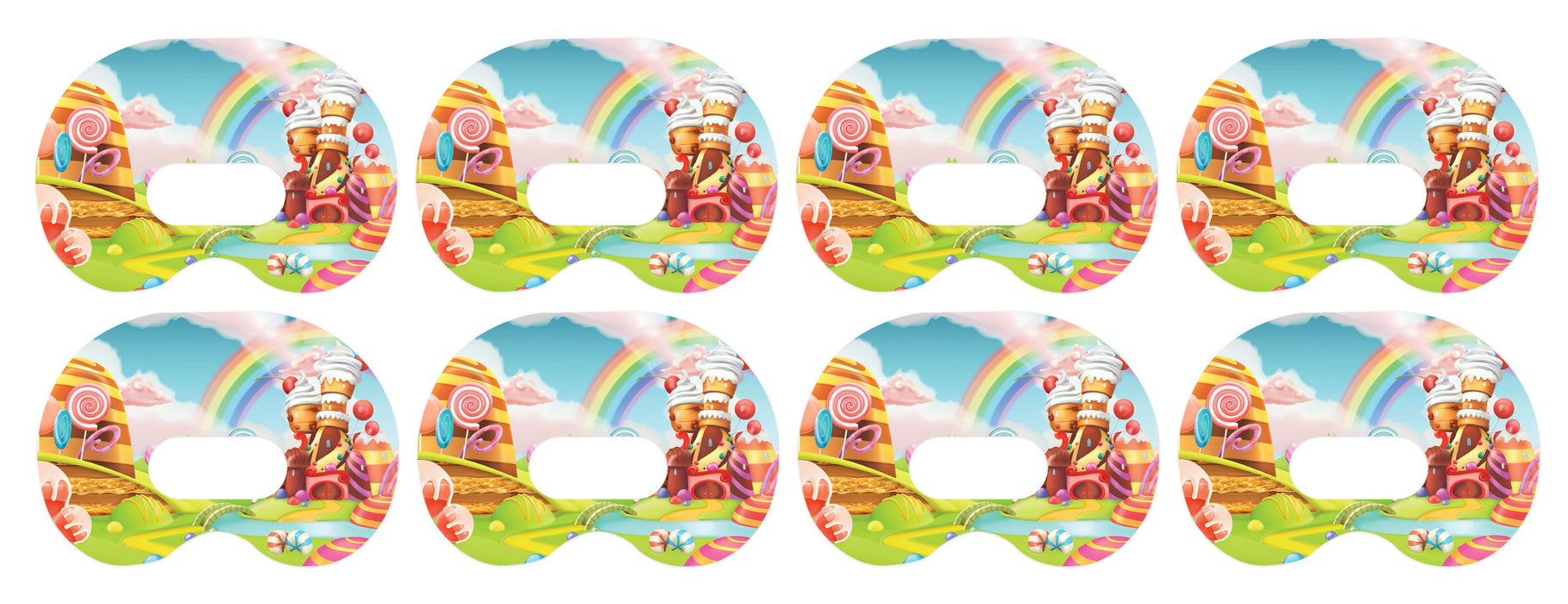 Candy Castle Patch+ Medtronic Cgm Tape 4-Pack