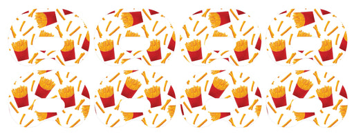 French Fries Patch+ Medtronic Cgm Tape 4-Pack