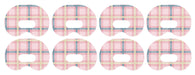 Pink Tartan Patch+ Medtronic Cgm Tape 4-Pack