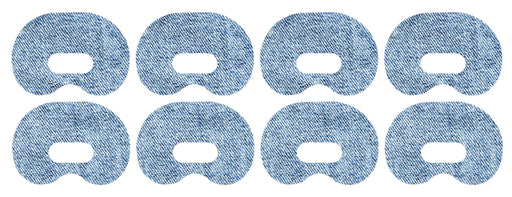 Washed Denim Patch+ Medtronic Cgm Tape 4-Pack